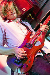 Image showing Guitarist