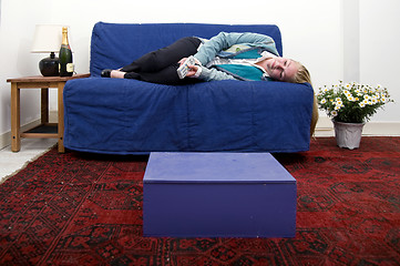 Image showing Relaxing