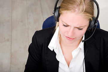 Image showing Dedicated receptionist