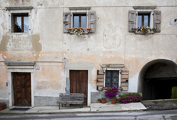 Image showing Village home Italy