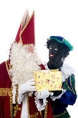 Image showing Saint Nicholas and his helper