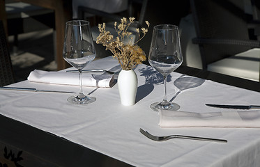 Image showing Table for two