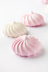 Image showing Pastel colored meringue