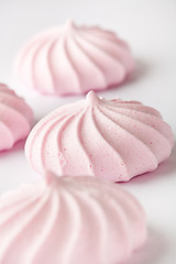 Image showing Pastel colored meringue