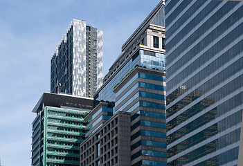 Image showing High-rise office buildings in Bangkok