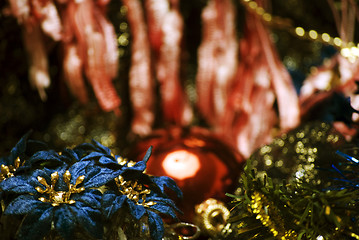 Image showing Christmas and New Year decorations  