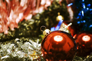 Image showing Christmas and New Year decorations  