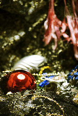 Image showing Christmas and New Year decorations   