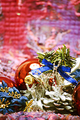 Image showing Christmas and New Year decorations   