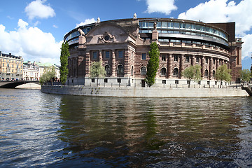 Image showing Stockholm parliament