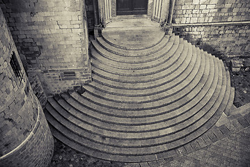 Image showing Circular steps Dubrovnik