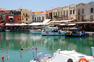 Image showing Old Venetian Port of Rethymno