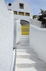 Image showing White House in the Village of Pyrgos