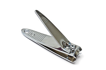 Image showing Nail clippers isolated on white