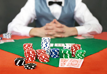 Image showing Poker tilt