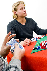 Image showing Shuffling Poker Cards