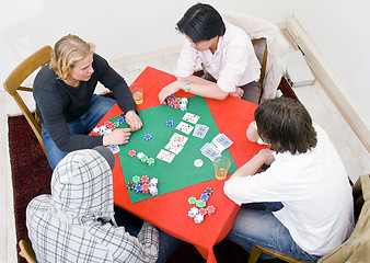 Image showing Table for four