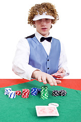 Image showing Dealing Cards