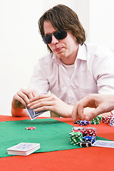 Image showing Poker player