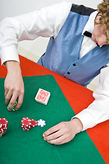 Image showing Counting Chips