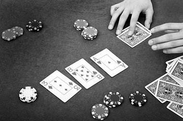 Image showing Poker atmosphere