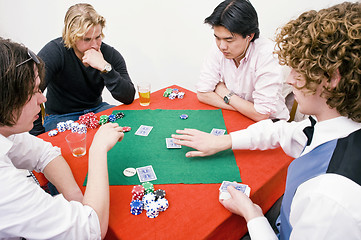 Image showing Private poker game