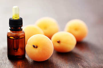 Image showing apricot essential oil