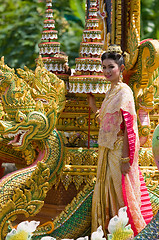 Image showing Rap Bua festival in Thailand
