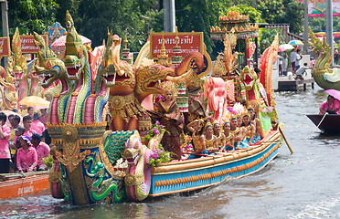 Image showing Rap Bua festival in Thailand