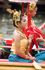 Image showing Rap Bua festival in Thailand