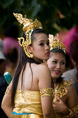 Image showing Rap Bua festival in Thailand