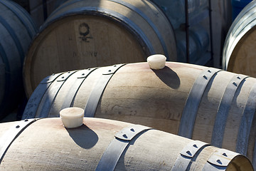 Image showing Wine Barrels