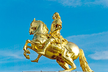 Image showing dresden goldener reiter