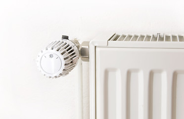 Image showing white radiator