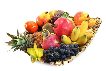 Image showing Fruit Mix in the basket