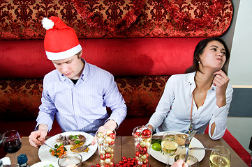 Image showing Restaurant Christmas