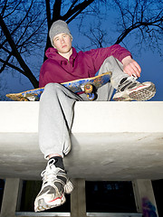 Image showing Skateboarder