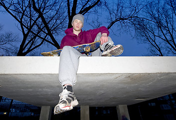 Image showing Skateboarder