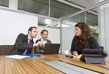 Image showing Small business team