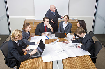 Image showing Business team meeting