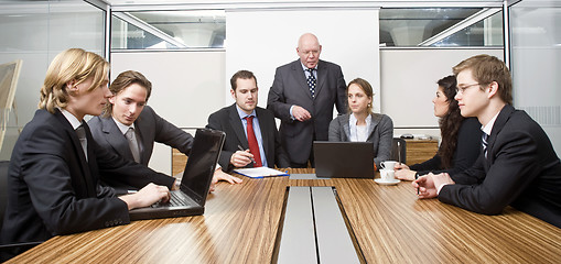 Image showing Boardroom meeting