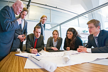 Image showing Design team meeting