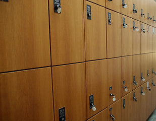 Image showing Lockers