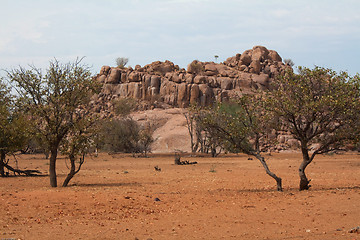 Image showing Landscape in Namibia