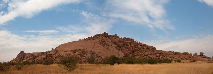 Image showing Landscape in Namibia