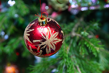 Image showing Christmas decorations