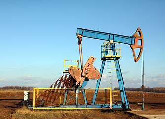 Image showing old oil pump