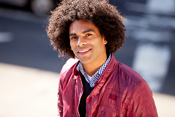 Image showing Man with Afro