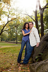 Image showing Happy Park Couple