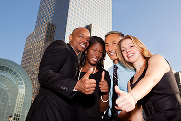 Image showing Business Thumbs Up